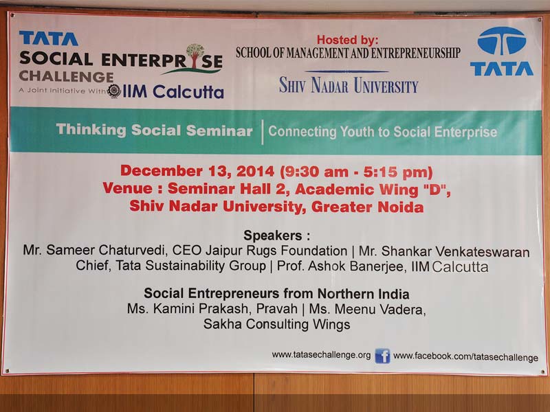Thinking social seminar Noida