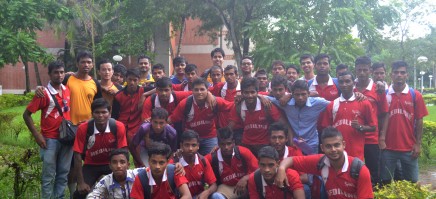 Football Match between Durbar Team and IIMC Students